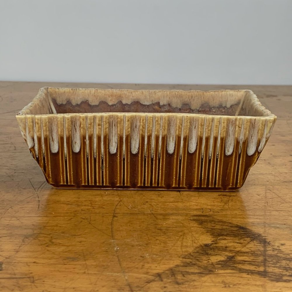 Mid Century Cookson 925 Drip Glaze Ceramic Planter